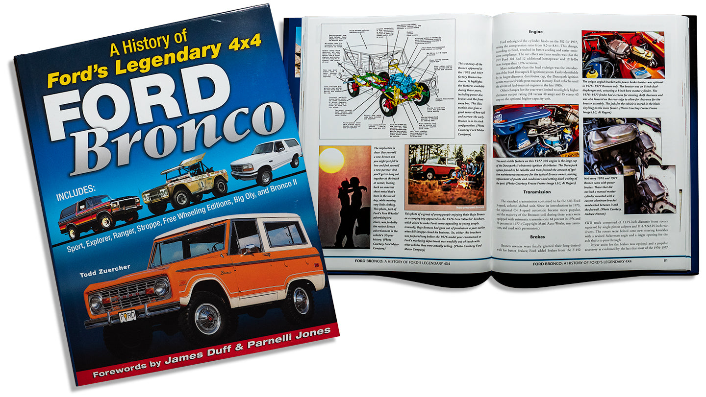 6677 Ford Bronco Manuals Books