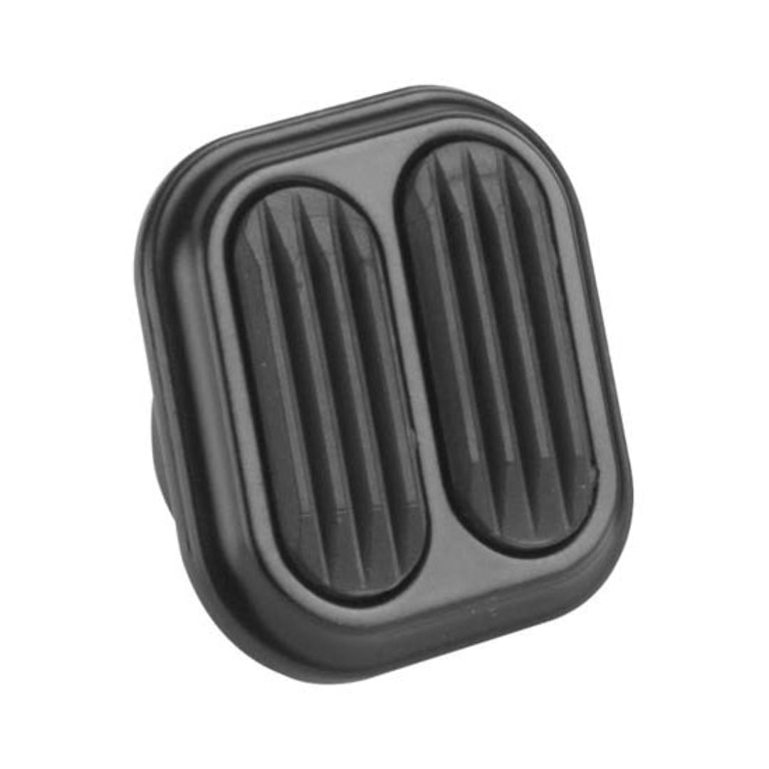 Black Billet Aluminum Dimmer Switch Pad w/Rubber Grip, 66-77 Ford Bronco