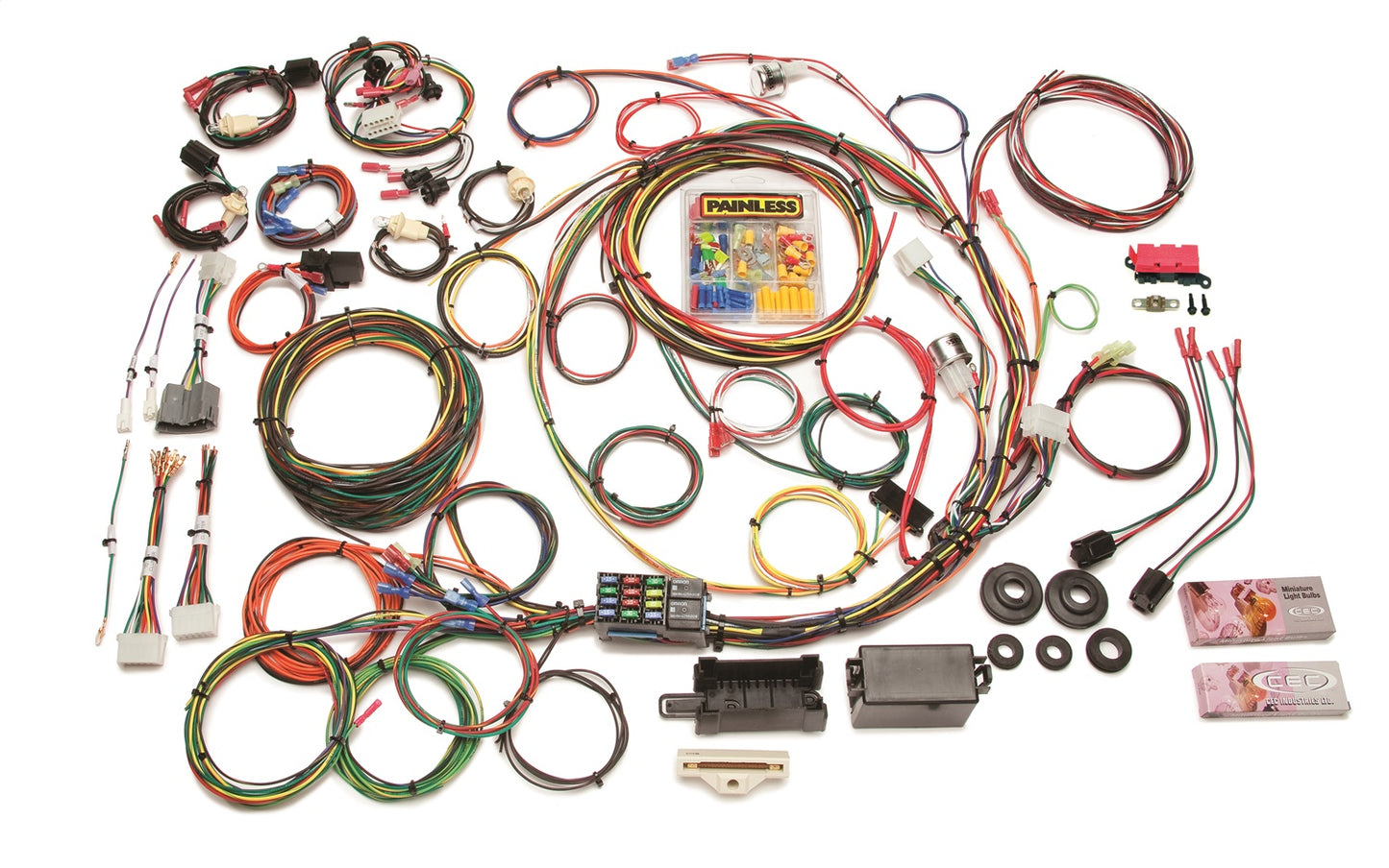 Painless 21-Circuit Direct-Fit Harness, 1967–77 Ford Truck
