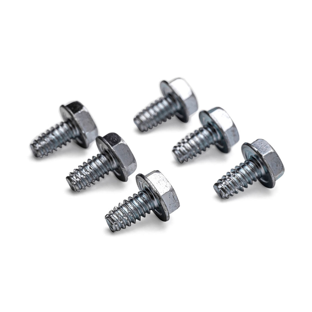 License Plate Bracket Screws, Set of 6