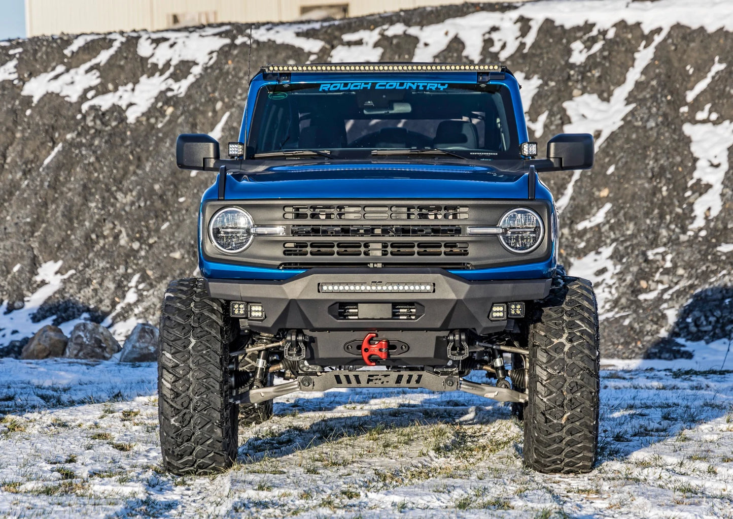 7 Inch Lift Kit (No Struts), 4 Door Base 2021+ Ford Bronco