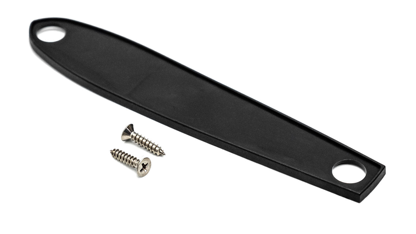 Satin Black Side Mirrors, Pair
