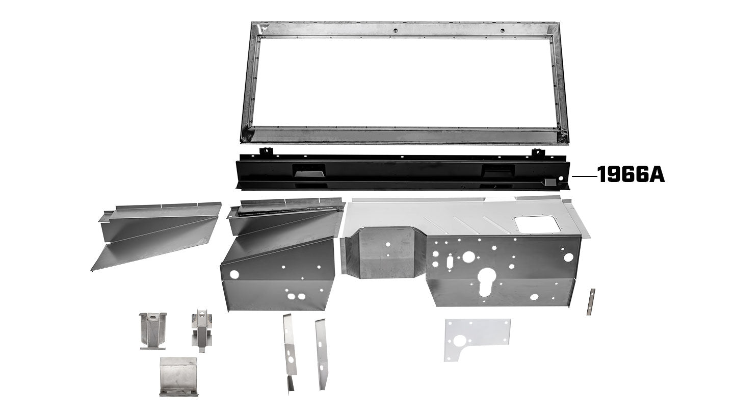 Windshield Cowl Mount Panel, 1966-67 Ford Bronco