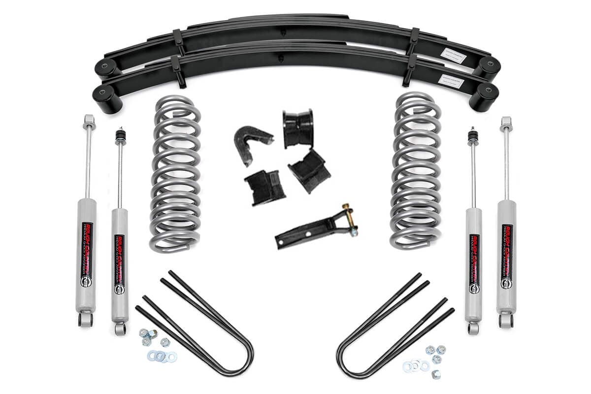 4 Inch Lift Kit – Rear Springs, 77-79 F-100/F-150 4WD