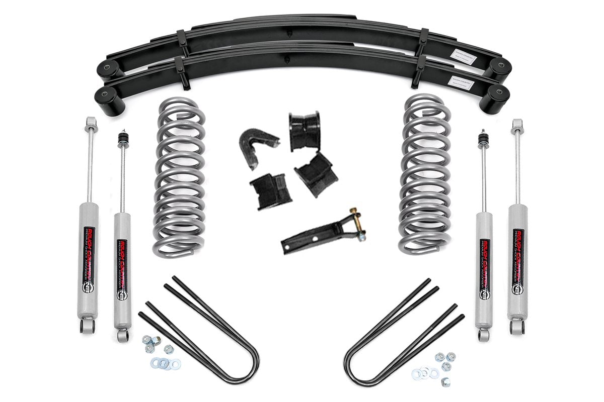 4 Inch Lift Kit - Rear Springs, 78-79 Bronco 4WD