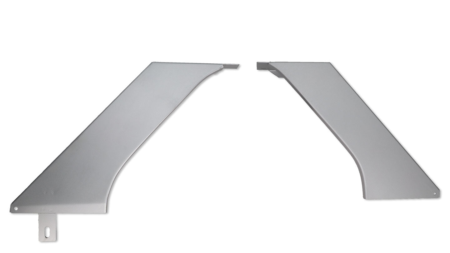 Fuel Filler Neck Extension Panels, 1966-76 Ford Bronco