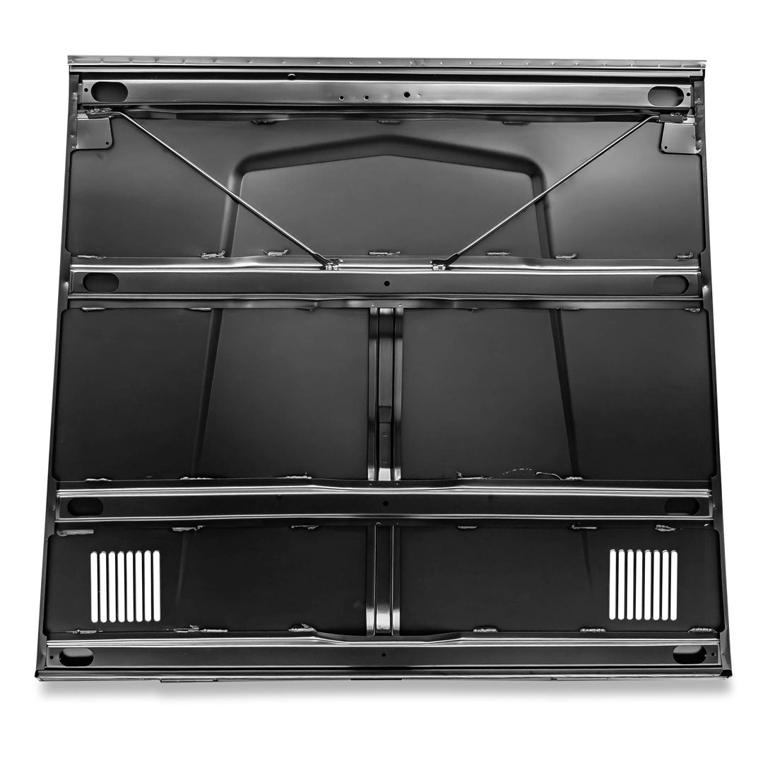 Hood - Steel w/Hinges, OEM Quality, 1966-77 Ford Bronco