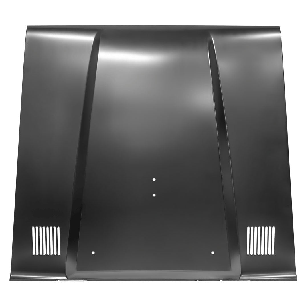 Steel Cowl Hood w/ Hinges, 1966-77 Ford Bronco