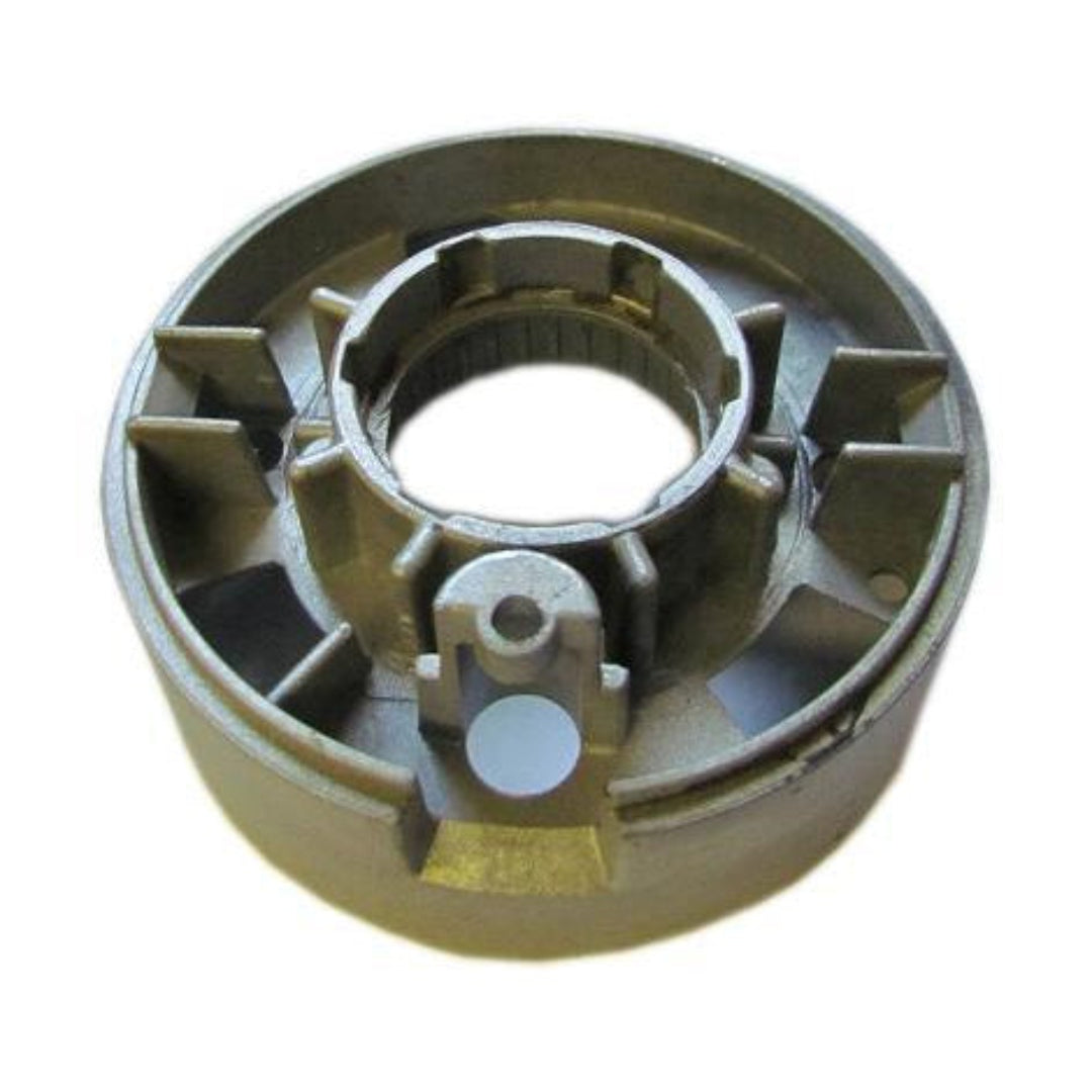 Bronze turn signal switch housing with manual column shift lever, side view