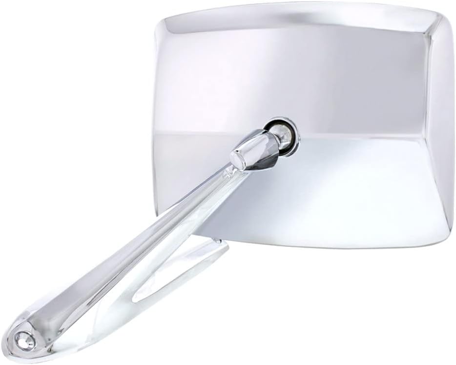 Driver Chrome Side Mirror w/LED Signal, 1968-77 Ford Bronco