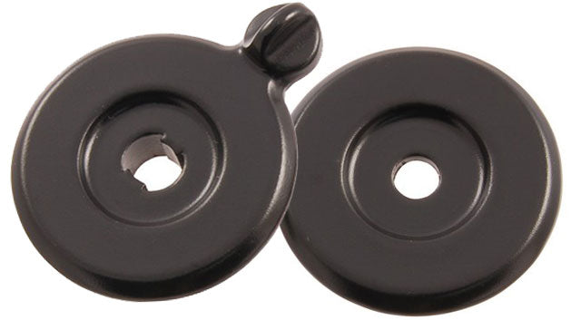 Radio Knob Bezels, 66-77 Ford Bronco, pair