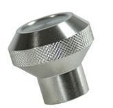 Dash Instrument Knob - BILLET SILVER