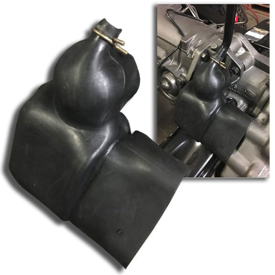 J-Style Transfer Case LOWER Shifter Boot, 73-77 Ford Bronco Dana 20