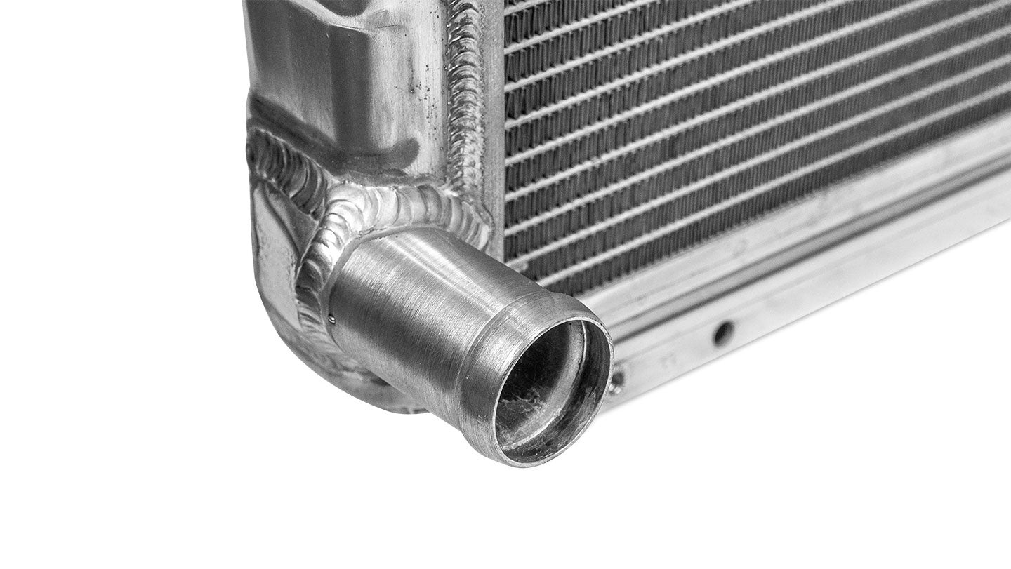 Reverse Flow 3-Core Aluminum Radiator for Early Bronco - SBF V8 w/EFI
