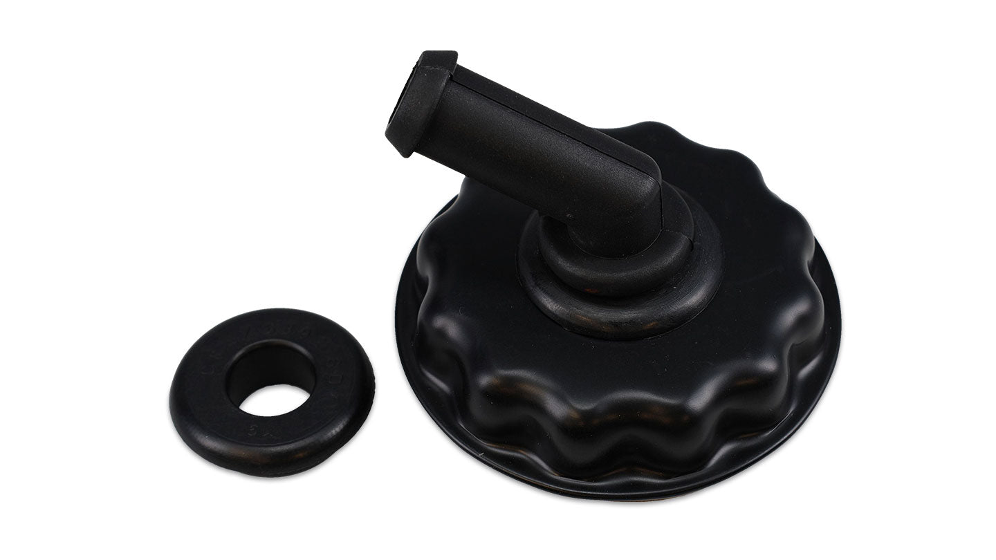 Valve Cover Breather Cap, OE Style, Black