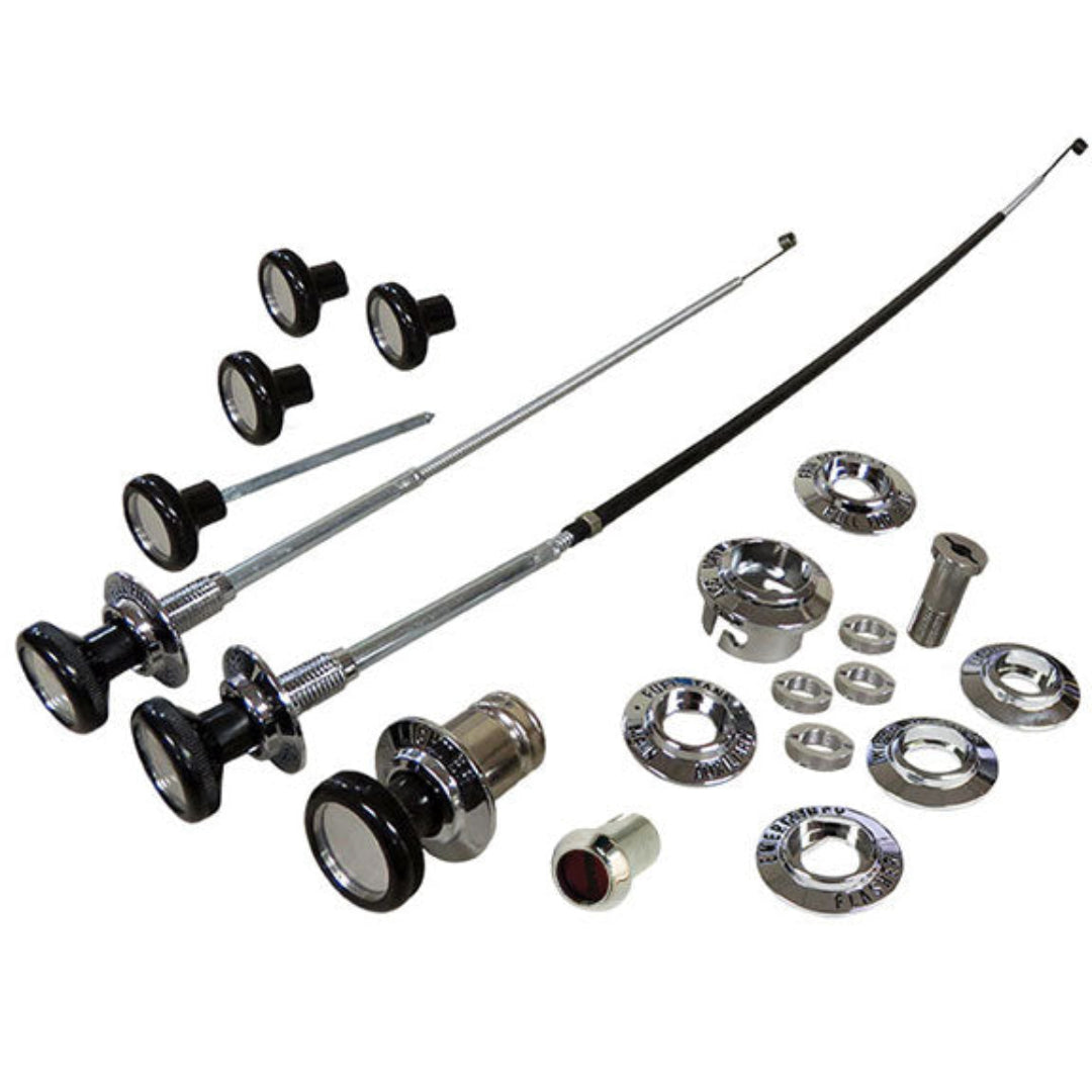 Dash Control Knob & Bezel Kit - 68-73