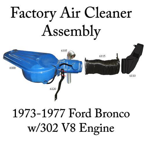 Air Cleaner Support Bracket, 1973-77 Ford Bronco