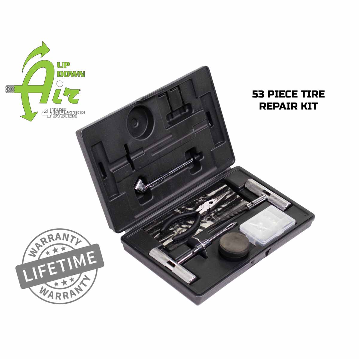 53 Piece Tire Repair Kit