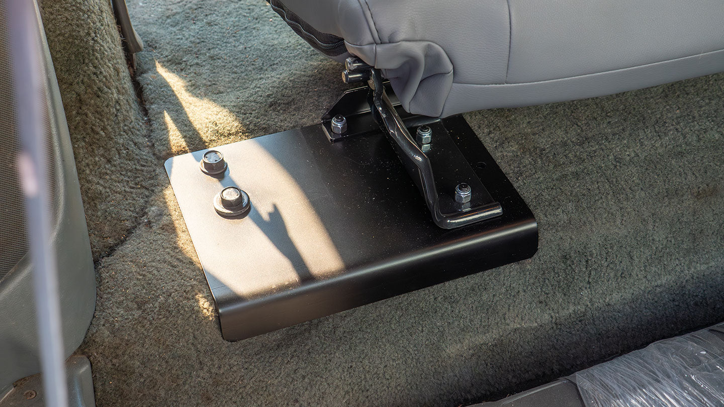 5th Gen Ford Bronco Fold & Tumble Rear Seat Brackets, 1992-96 Ford Bronco