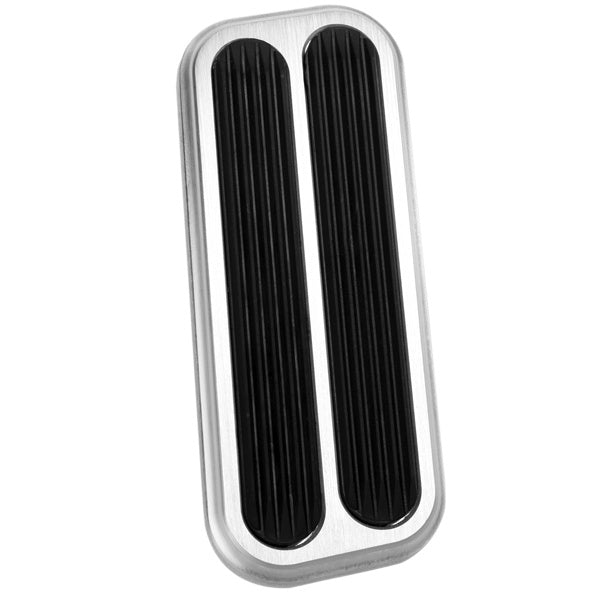 Billet Aluminum Gas Pedal Pad w/Rubber Grip, 66-77 Ford Bronco