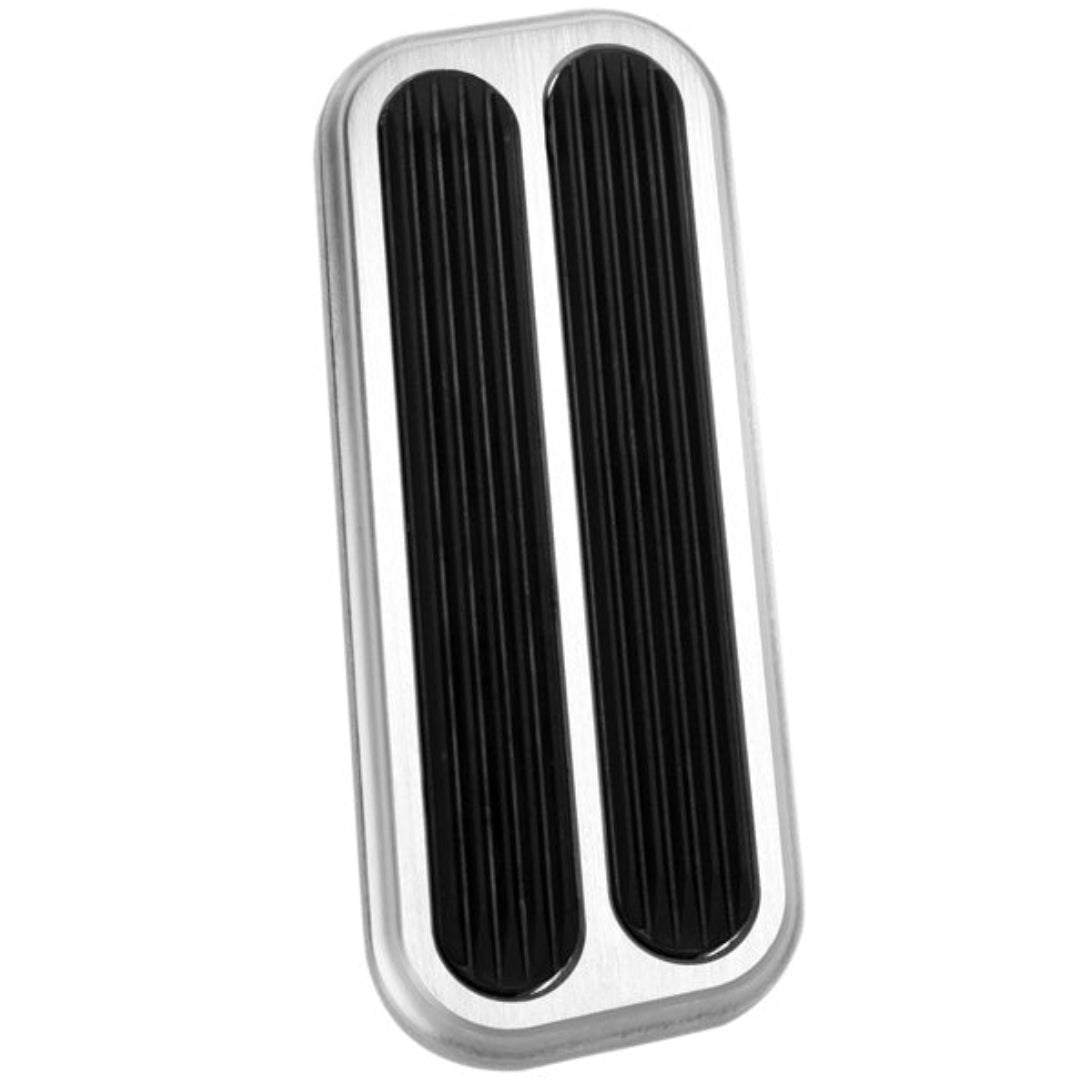 Billet Aluminum Gas Pedal Pad w/Rubber Grip, 66-77 Ford Bronco