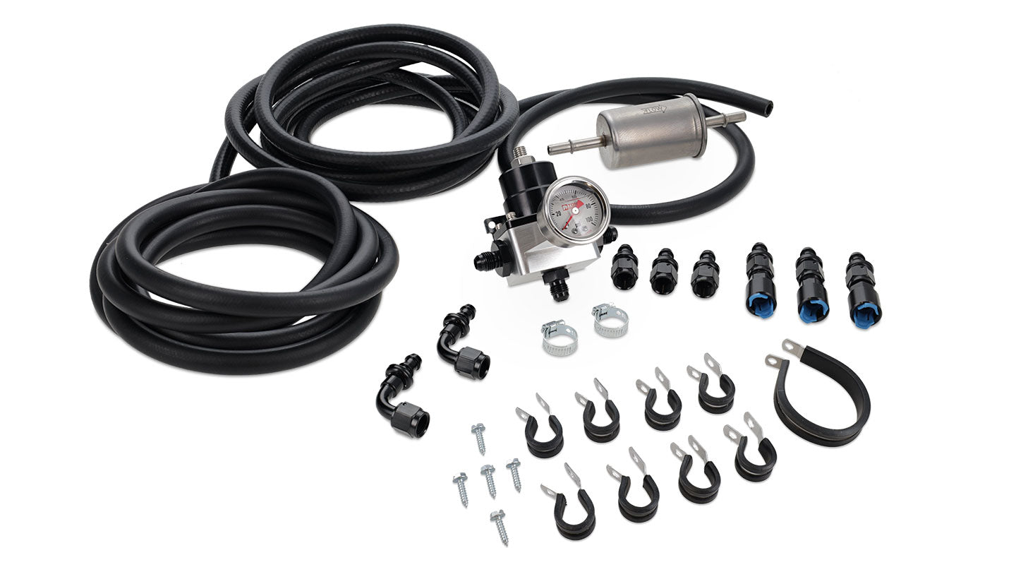Fuel Hose & Pressure Regulator Kit - Coyote 5.0L V8 with 23-Gallon Tank