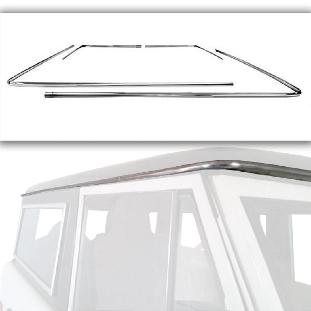 Hard Top Drip Rail Chrome