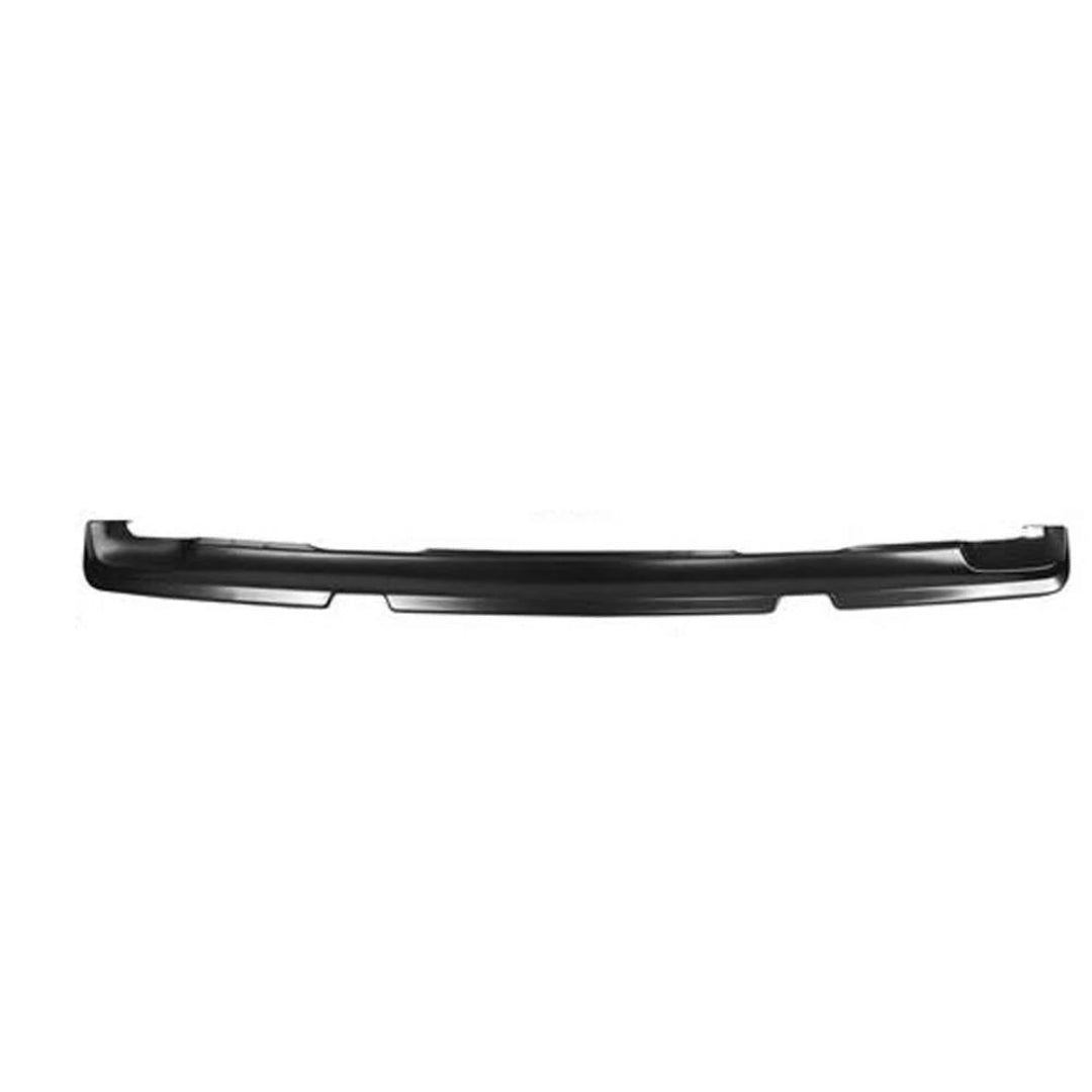 Black metal front stone deflector for 1967-1969 Ford truck, angled view
