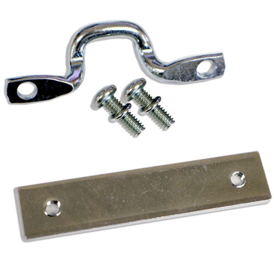 Glove Box Latch Loop w/ Backing Plate, 66-77 Ford Bronco