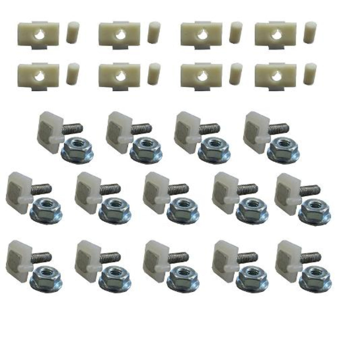 Grill Chrome Clip Kit