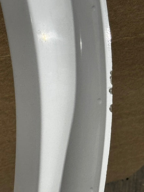 Fiberglass Rear Fender Flares w/Rivets & Welting, 1966-77 Ford Bronco BLEM AA