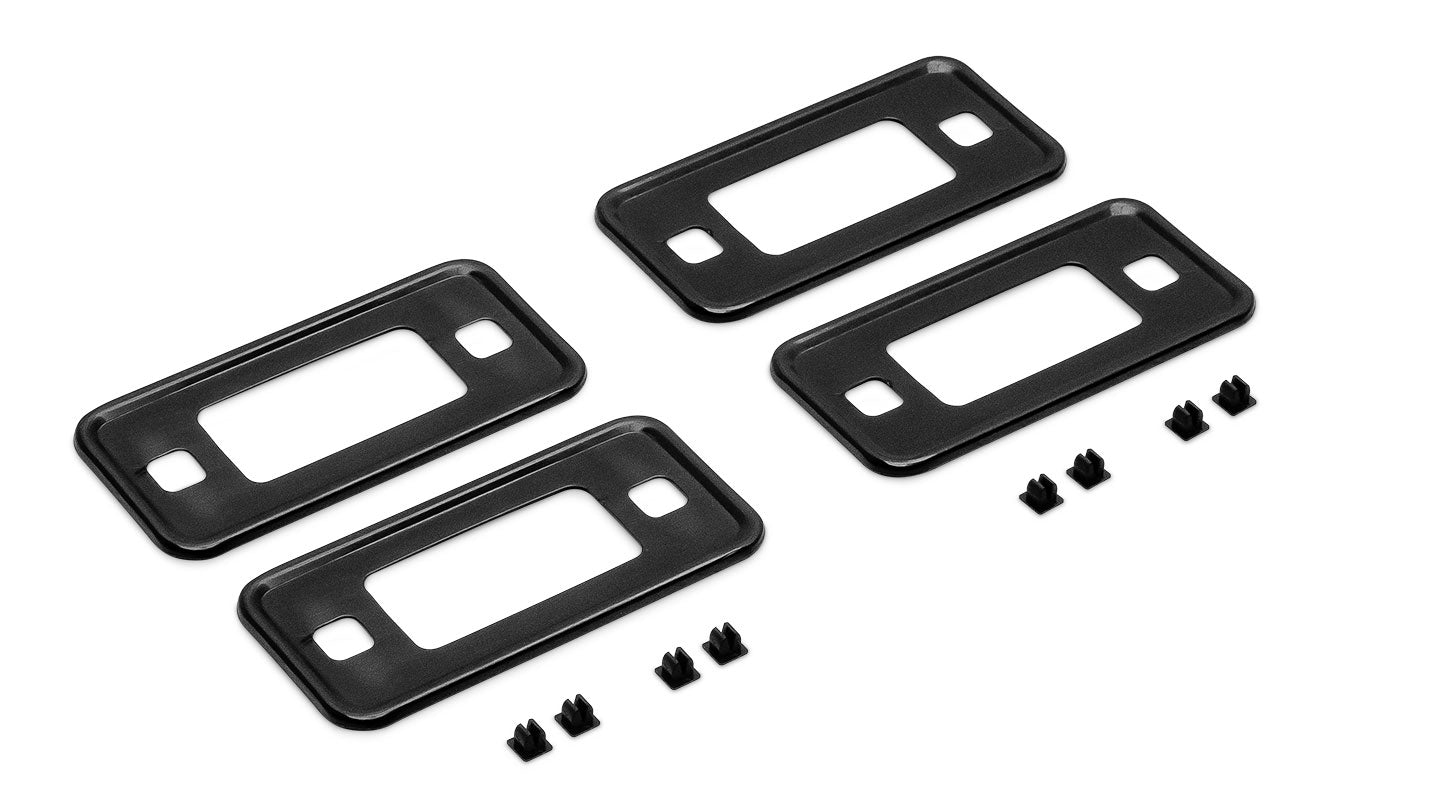 Black Marker Light Bezel Kit - 70-77 Ford Bronco (set of 4)