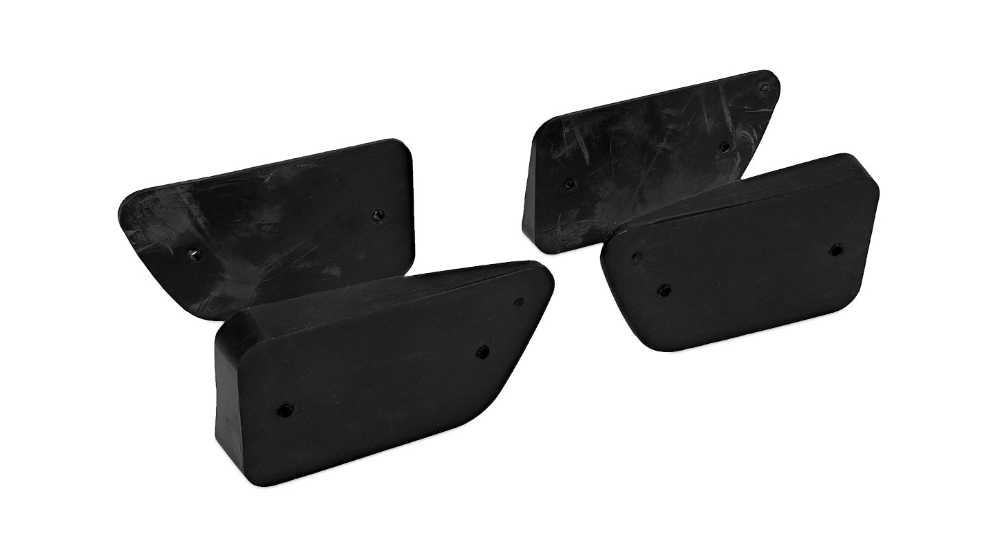 Black Side Reflector Pad Kit - Full Set, 68-69 Ford Bronco