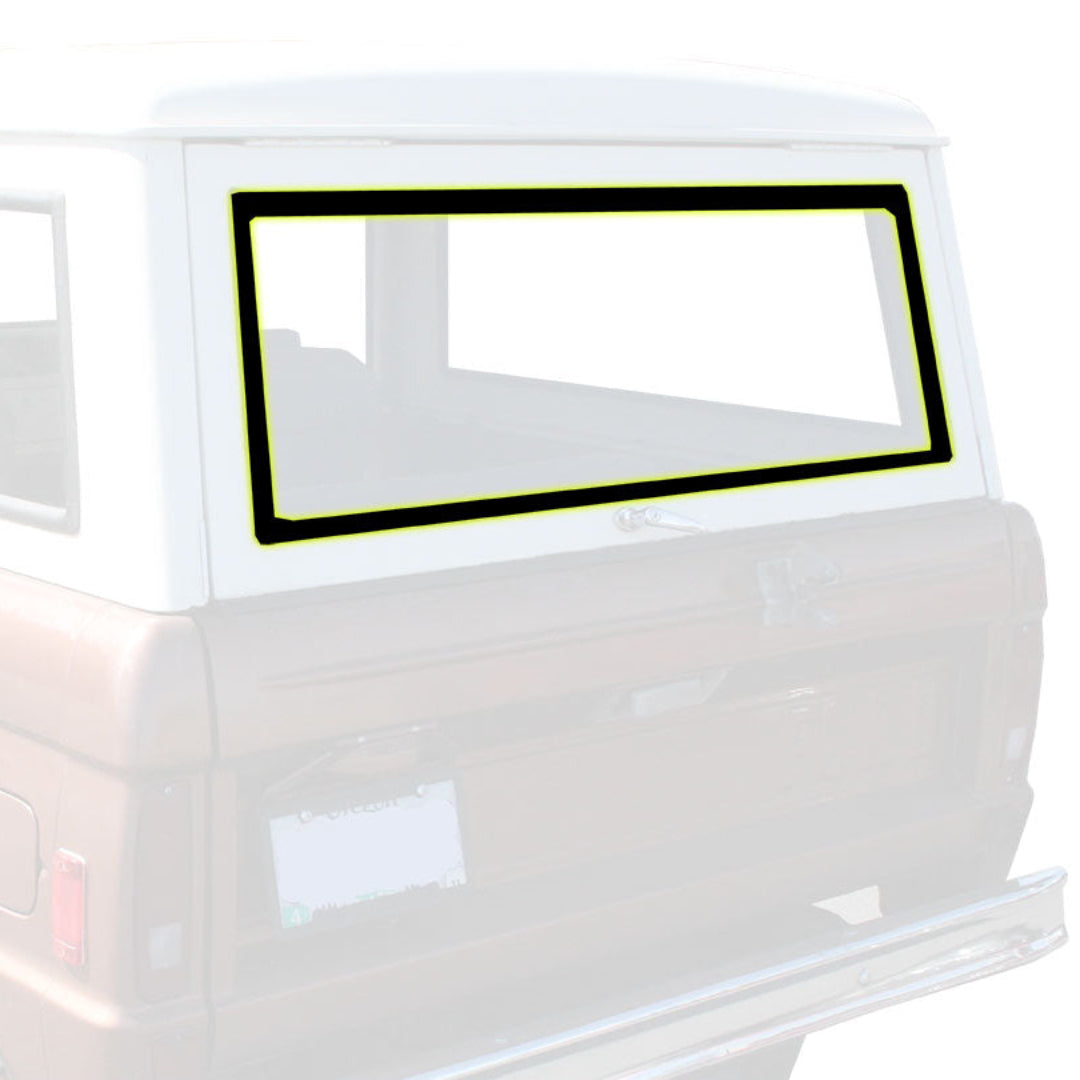 Plain Liftgate Window Seal, 66-77 Ford Bronco