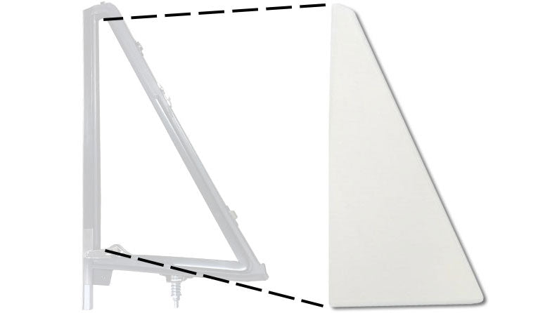Vent Window Glass, OE Quality