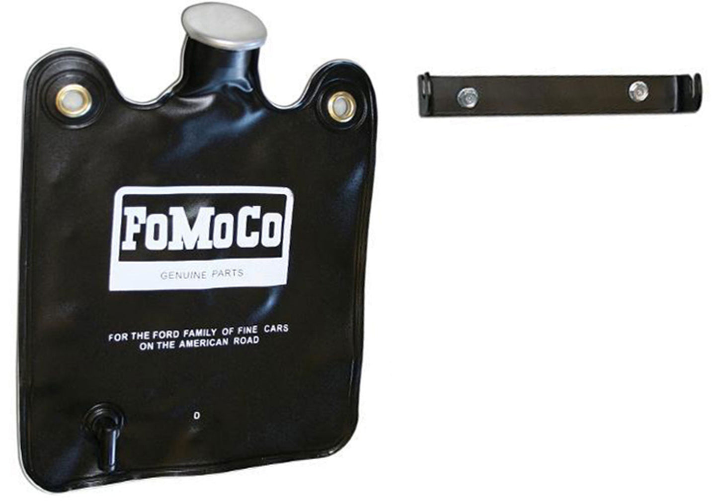 Windshield Washer Fluid Bag with Bracket, 1966-67 Ford Bronco