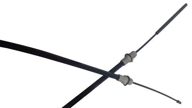 Parking Brake Cable, Center, 1977 Ford Bronco, Threaded