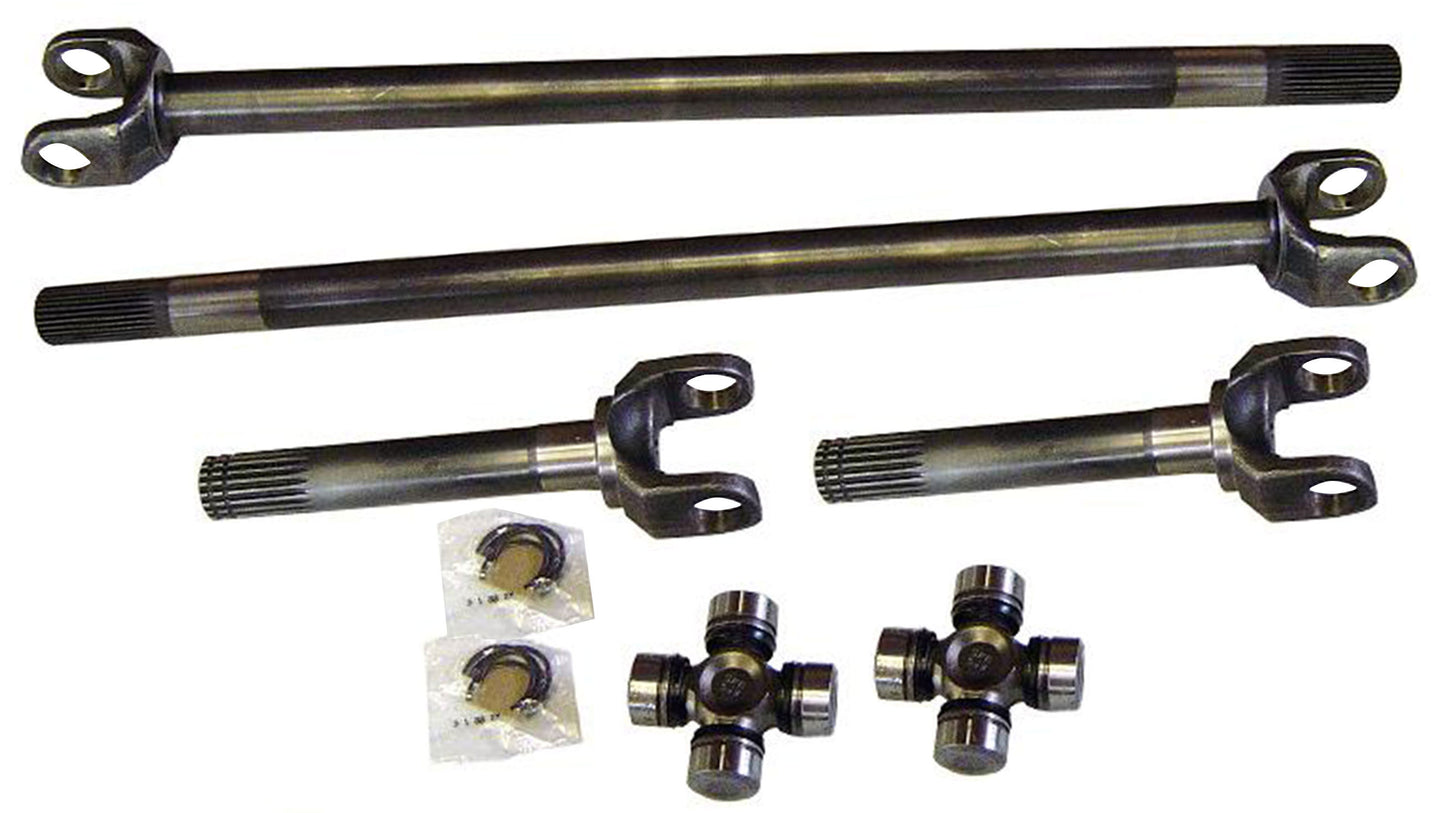 Axle Kit - Dana 44, Chromoly, Driver & Passenger, Unassembled, 78-79 Bronco