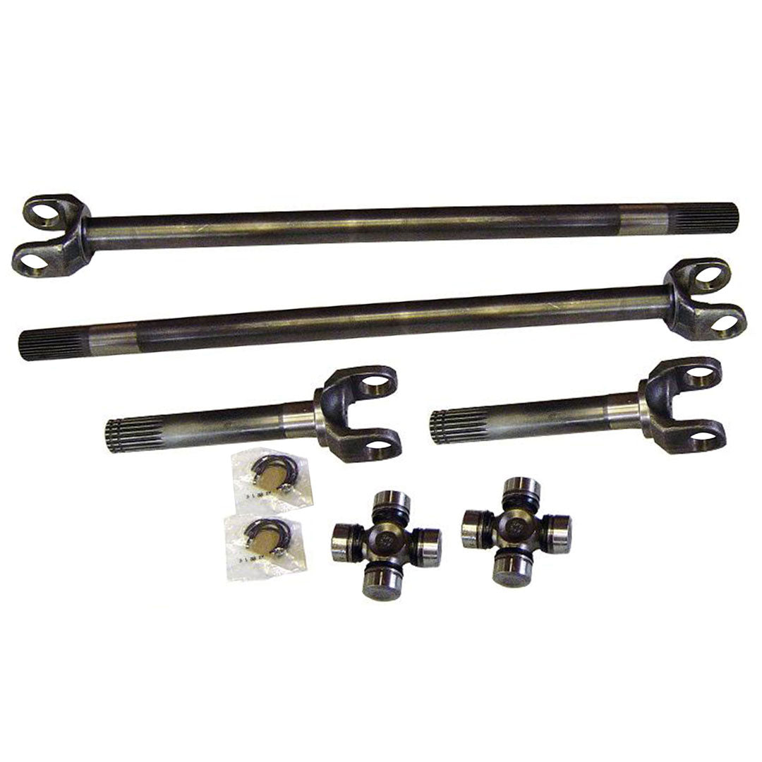 Axle Kit - Dana 44, Chromoly, Driver & Passenger, Assembled, 1978-79 Ford Bronco & 1969-79 Ford Truck