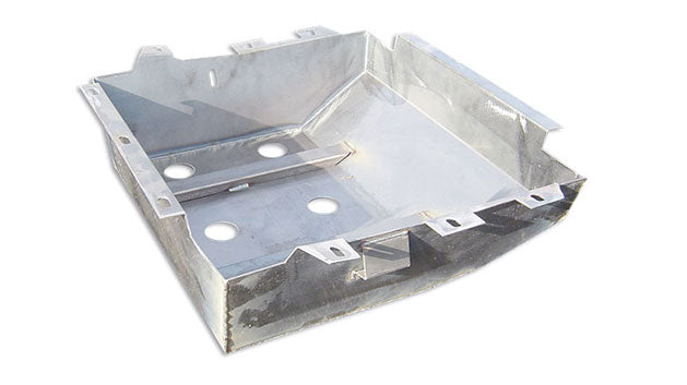 Rear/Main Fuel Tank Skid Plate, 1977 Ford Bronco