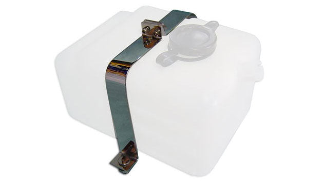 Radiator Overflow Bottle Brackets, Stainless