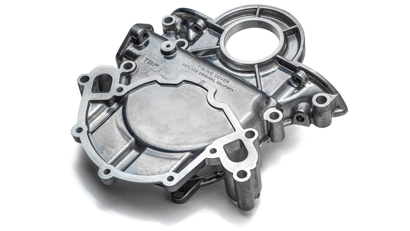 SBF Timing Chain Cover, 289/302/351W V8, 1966-77 Ford Bronco