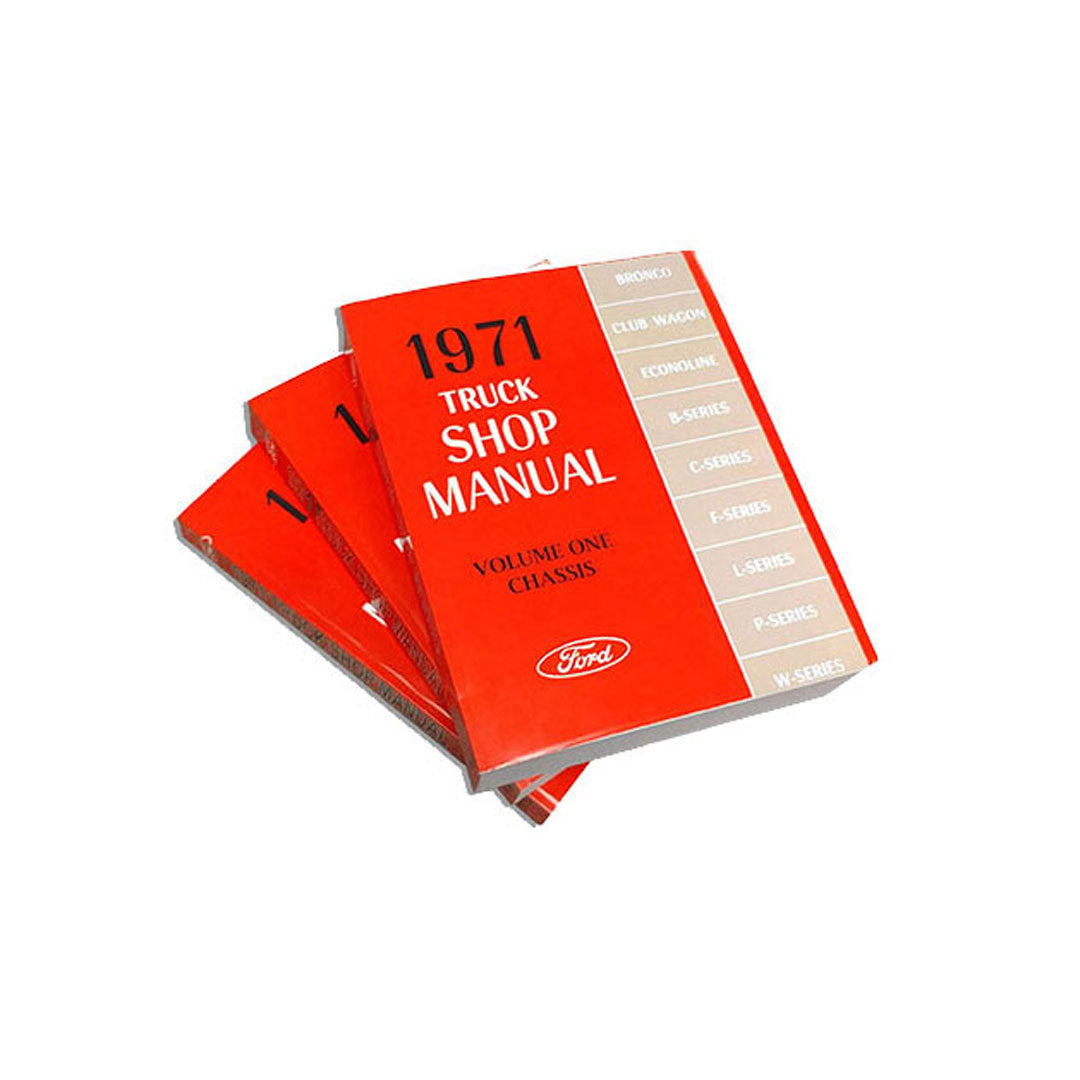 1971 Ford Truck Shop Manual Reprint