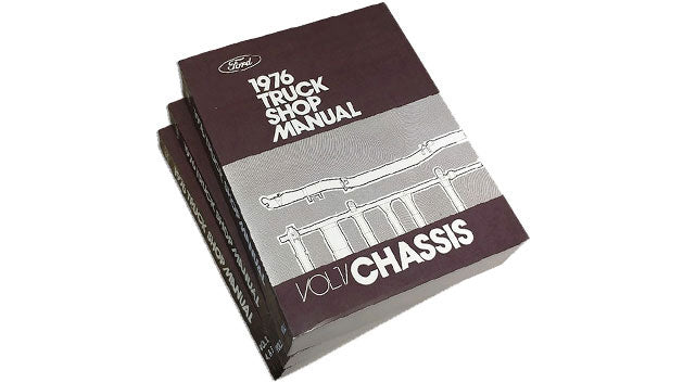 1976 Ford Truck Shop Manual Reprint
