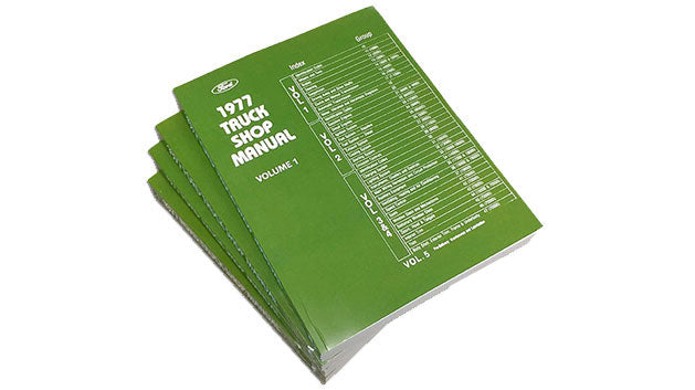 1977 Ford Truck Shop Manual Reprint