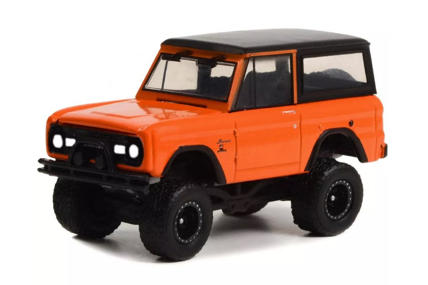 1967 Ford Bronco - Orange Barrett Jackson, 1:64 Die Cast