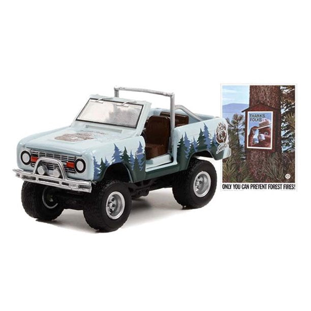 1967 Ford Bronco - Smokey Bear, 1:64 Die Cast