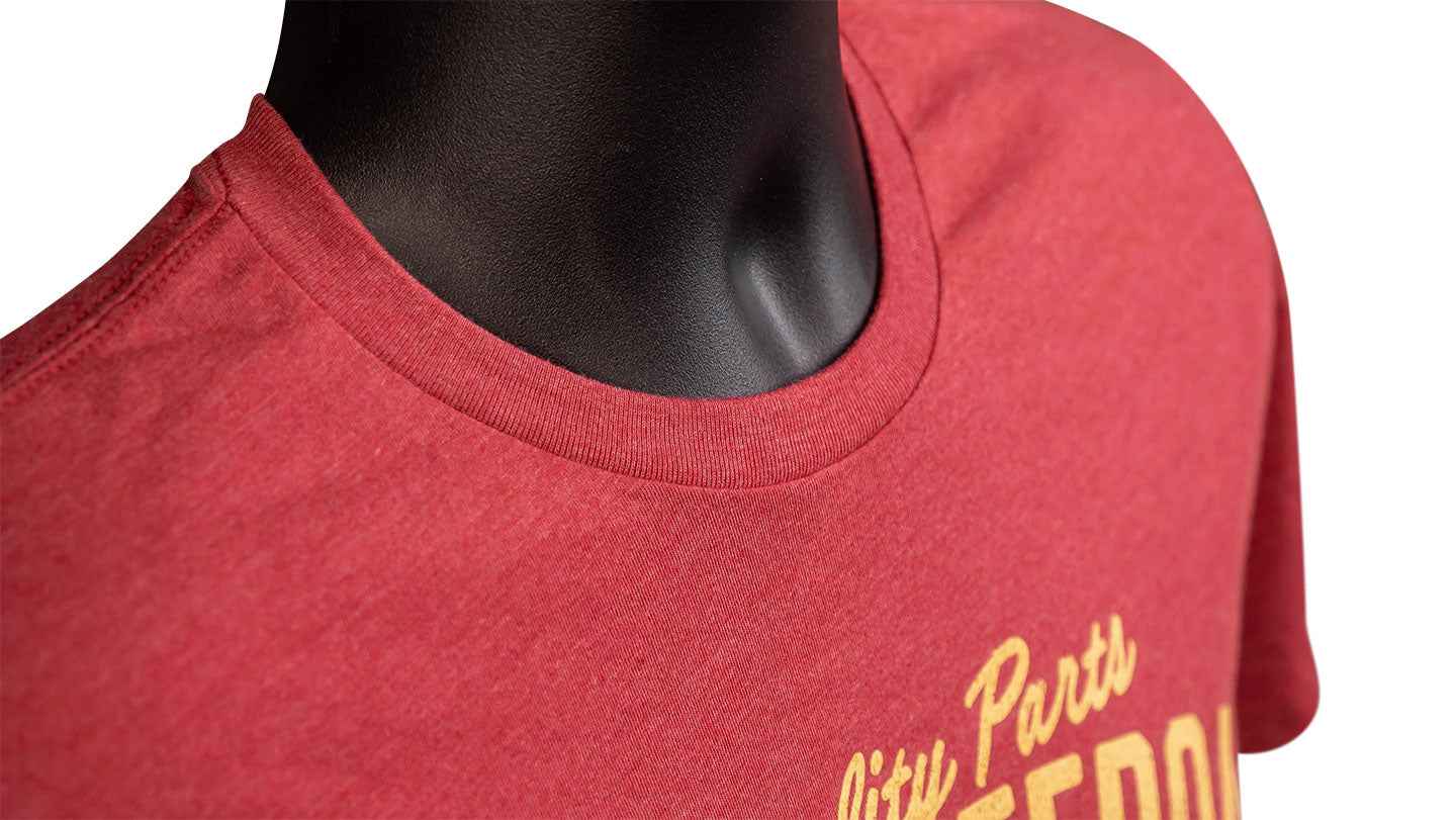 TOMS OFFROAD T-Shirt, Garage Design, Cardinal