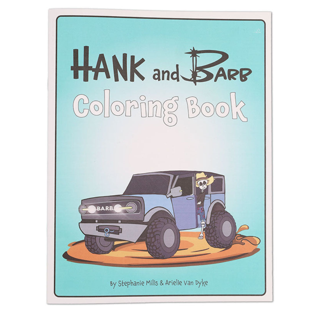 Hank and Barb Coloring Book