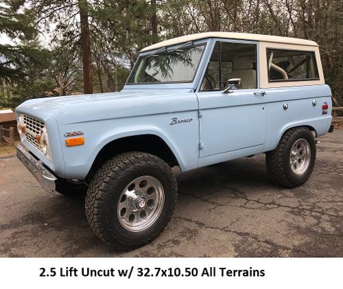 2.5" Suspension Lift Kit - Level 2